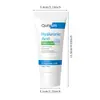 Scrub para Cutícula de Ácido Hialurónico Quiyum para Rostro 50g Gel Exfoliante Limpiador para Piel Facial Inglés