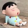 Soporte para teléfono Crayon Shin-chan, un soporte para teléfono lindo y práctico para gente perezosa, un encantador adorno de escritorio, un modelo de figura y un regalo de moda