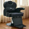 Silla de Peluquería Reclinable, Elevable y Giratoria para Cuidado del Cabello, Rasurado, Peluquería, Permanente, Tinte y Corte; Venta al por mayor para barberías