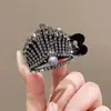 2025 Nueva Colección de Pinzas para Cola de Caballo de Alta Gama Artefacto Fijador Pinza para el Cabello Pinza Tiburón Adorno para el Cabello de Lujo Ligero Pasador