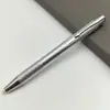 Lámpara de prensa de metal esmerilado, bolígrafo creativo con punta luminosa, bolígrafo de lámpara con punta LED, linterna, bolígrafo