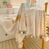 Manta de Bolitas de Coral para Oficina, Chal para Siesta, Manta de Aire Acondicionado, Manta Individual para Siesta, Manta de Cama, Manta para Piernas de Sofá