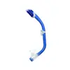 Tubo de natación para niños y adolescentes, tubo de respiración para niños y niñas, equipo de snorkel completo para niños, necesita usarse con una máscara