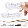 Almohadillas suaves para talón antirozaduras para tacones altos, almohadillas para talón antideslizantes con gel de masaje, autoadhesivas, plantillas ajustables de media talla