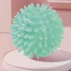 Bola de Brinquedo Popular Transfronteiriça, Bola de Espinhos Pontiagudos de Tpr de Alta Elasticidade com Som Squeaky, Flutuante Resistente à Água Resistente à Mordida Limpeza de Dentes Bola de Brinquedo para Cães