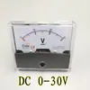 Cabezal de Amperímetro Tipo Aguja Sf-670 Voltímetro CC Amperímetro Medidor A.V 60*70mm Especificaciones Completas Sfim