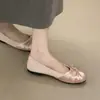 Sapatos Mary Jane de Cetim Liso Brisa Suave First Encounter para Mulheres, Novo Estilo Verão 2026, Confortáveis para os Pés, Perfeitos com Saias