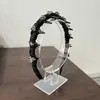 Tule Enrollado Todo Fósforo Atmósfera Lujo Ligero Elegante Temperamento Diadema Sello de Cabello Moda Exquisito Accesorios para el Cabello para Mujeres