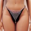 Europa e Estados Unidos corrente de corpo nova transfronteiriça corrente de peito de biquíni de strass exagerada corrente de corpo para boate sexy
