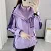 Jaqueta Feminina Três em Um Destacável Duas Peças Impermeável Respirável Quente Roupas para Viagem e Montanhismo em Xizang