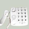 Estoque de fábrica grande botão grande sino para crianças e idosos com um telefone com viva-voz de um botão de discagem rápida telefone fixo