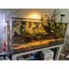 Separación sin filtro inferior para modificar el sifón del acuario olla accesorios de tubería de acuario sistema de peces inodoro bajo el filtro sifón perforación pez