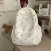 Mochila nueva estilo coreano ins de estrellas y puntos para estudiantes mujeres, bolsa escolar ligera de gran capacidad, mochila linda de dibujos animados