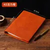 Cuaderno de Hojas Sueltas de Cuero con Patrón de Cocodrilo Retro A5 Cuaderno Rellenable Cuaderno de Negocios Engrosado Personalizado Set de Caja de Regalo