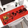 Mouse Pad Criativo de Ano Novo com Texto Espírito de Dragão para Jogos Grande High-End Espessado Resistente à Sujeira Desgastável Tapete para Mesa de Computador