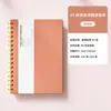 Cuaderno de Espiral Personalizado Transfronterizo con Tapa de Cuero, Sencillo y Elegante, Cuaderno Diario Universitario Engrosado con Correa de PU