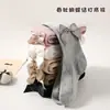 Colección de primavera y otoño transfronteriza: Leggings infantiles con diseño estilo princesa, versátiles para usar como prenda exterior, con rayas verticales y un gran moño, adecuados para niñas