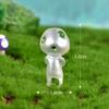 Adornos clásicos de micropaisaje: princesa fantasma, elfo luminoso, árbol, animación alienígena luminosa, adornos creativos pequeños.