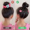 Nuevos tocados para niñas, para cabello roto, con acabado invisible, tarjetas para el cabello de niñas, peine Lala para bebé, peine para cabello roto, accesorios para el cabello