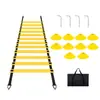 Conjunto de Escada de Agilidade Escada de Velocidade Cones Marcadores Argola de Puxar Corda de Pular Bolsa Conjunto de Treinamento de Futebol Fitness Transfronteiriço
