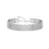 Collar de Moda Popular Transfronterizo, Cadena de Clavícula Simple de Nicho Brillante con Incrustaciones de Diamantes, Collar Elegante y de Alta Gama con Diamantes Completos para Mujer