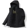Abrigo de Algodón Cálido para Otoño e Invierno Impermeable y Cortavientos con Capucha para Hombres y Mujeres Chaqueta Gruesa para Exteriores de Montañismo y Viaje