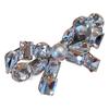 Horquilla con lazo de cristal de hada de diamantes completo, clip de pico de pato, clip lateral avanzado, clip de flequillo, horquilla rota, accesorios para el cabello