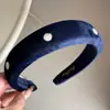 Terciopelo Coreano Puntos Grandes Estilo Francés Retro Aro para el Cabello Elegante Popular Pasador Diadema Accesorios para el Cabello Versátiles de Uso Diario Nuevo Estilo