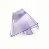 Tira de etiqueta de estante de supermercado tira de etiqueta de precio de PVC perfil extruido de plástico de alta transparencia hecho a medida no estándar desde la fábrica de origen