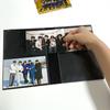 Páginas de Almacenamiento Negras de PP Personalizadas al por Mayor de 4 Ranuras para Álbumes de Tarjetas, Adecuadas para Fotos de 6 pulgadas, Postales y Polaroids para Fans