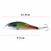 Cebo Luya sumergido Mino Bait 9,5 cm/11,5 g, cebo duro de plástico pintado, cebo falso