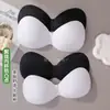 Almohadillas de Esponja para Pechos de una Sola Pieza para Lencería de Tallas Grandes Transfronteriza, Anti-Caída, Levanta-Busto, Insertos de Sujetador sin Costuras