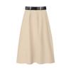 Outono Novo Moda Europeia e Americana Casaco Feminino Elegante com Cinto Capa Saia Midi 1971803
