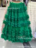 Vestido Largo Estilo Hada de Nicho 2026 con un Ambiente Minimalista Estilo Coreano, Falda de Media Capas Estilo Pastel con Parches de Malla 4809