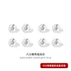 Tampão de Orelha Brilhante de Prata 925 Porta-Brinco Fivela Anti-Queda Plugue Antiderrapante de Silicone Banhado a Ouro 18K Acessórios Tampão de Orelha Fixo