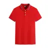 Macacão de camisa polo Macacão de verão masculino com camiseta de manga curta Estampa de logo de seda gelada de alta qualidade para mulheres