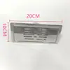 Drenaje de piso rectangular móvil transfronterizo, drenaje de piso invisible a ras de baldosa para sala de ducha y baño, a prueba de olores
