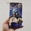 Cartera con Cremallera Larga Estilo Dropshipping Transfronterizo Calavera 1977 Noche de Terror Navideña Cartera Bolso de Mano Listo para Escalar