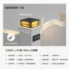 Luminária de coluna solar para exterior, à prova d'água, para jardim, porta ou quintal fechado.