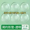 Almofada Anticolisão de Silicone Transparente Protetor de Porta Silenciador de Porta Anti-Colisão Absorção de Choque Manípulo de Porta de Geladeira Adesivo Anticolisão Antiaderente