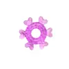 Anillo de Bloqueo en Forma de Corazón para Hombres, Herramienta de Ayuda para la Cama de Parejas, Anillo Retardante, Anillo de Pene Desensibilizante Físico, Productos Sexuales al por Mayor