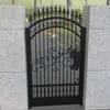 Puerta Pequeña de Patio, Jardín Exterior, Puerta Pequeña de Hierro, Puerta de Patio, Puerta de Hierro para Patio Estilo Europeo, Apertura Única de Patio Estilo Chino
