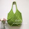 Bolso de Punto Calado de Gran Capacidad para Mujer Verano 2025 Nuevo Bolso Tejido de Hombro Versátil Bolso de Playa para Vacaciones Marítimas