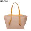 Bolsa casual das mulheres bolsa impermeável bolsa diagonal de lona com primeira camada de couro de cor sólida saco de ombro transbordamento fornecimento de fábrica