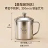 Vaso de Agua de Acero Inoxidable 316 para Niños con Tapa, Vaso de Aprendizaje para Bebé, Vaso de Leche para Jardín de Infancia, Vaso de Dibujos Animados Anticaídas
