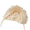 Sombrero de Estilo Corte para Bebé para Primavera y Otoño, Elegante Sombrero de Princesa de Ala Ancha, Sombrero Versátil para Bebé con Protección para Orejas, Sombrero de Sol y Cortavientos