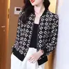 Novedad de verano, ropa de protección solar de manga larga de gasa de talla grande para mujer, camisa con aire acondicionado, abrigo corto informal para mujer, traje de béisbol, camisa con protección solar