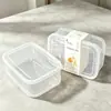Shunxin C-300 Refrigerador Mediano con Compartimento para Frutas y Verduras Organizador para Refrigerador Compartimento para Frutas y Verduras Caja de Almacenamiento para Artículos Varios y Juguetes Organizador para Refrigerador