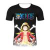 Amazon Comercio Exterior Explosiones Camiseta Impresión 3D Tendencia Europea y Americana Camiseta de Manga Corta para Hombre Una Pieza Camiseta Casual para Hombre