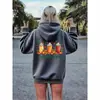 Sudadera con Estampado de Bebida de Calabaza para Mujer Pedido de Comercio Exterior Transfronterizo Temu Wish Amazon